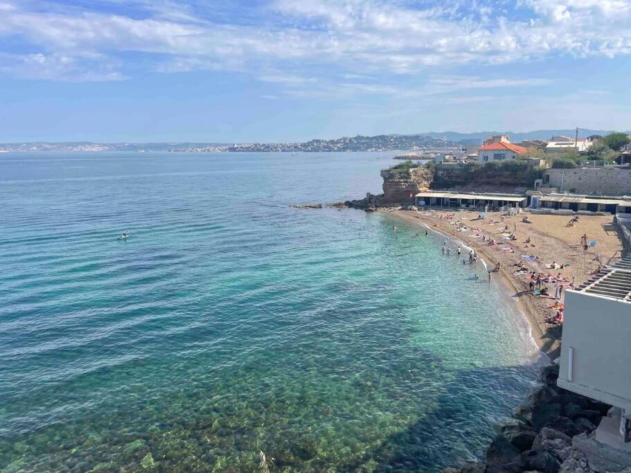 Duplex Bord De Mer La Madrague Marseilles Buitenkant foto